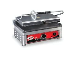 GMG - Kontaktgrill - ▲ & ▼ Glatt - Mit Grillplatten Aus Gusseisen, Fettauffangschale Und Temperaturregelung 50° - 300° C
