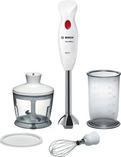 Bosch Stabmixer-Set CleverMixx MSM24500 Ws/deep Red