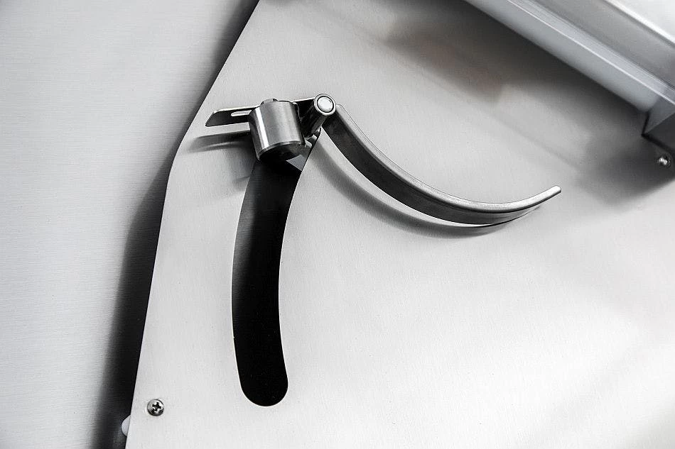 Teigausrollmaschine 2 Rollen Mit Sensorsteuerung Für Pizzen Bis Ø 30 Cm 7 Teigausrollmaschine 2 Rollen Mit Sensorsteuerung Für Pizzen Bis Ø 30 Cm – Bild 7