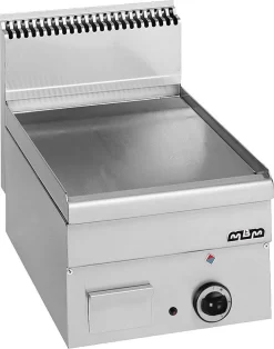 MBM Auftisch-Gas-Grillplatte , Stahl Glatt 5,1 KW
