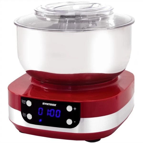 Küchenmaschine & Knetmaschine Zaurak 5 Liter Rot 1 Küchenmaschine & Knetmaschine Zaurak 5 Liter Rot