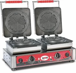 GMG - Waffeleisen Amore-S - 2x (Ø 16cm) - Wechselbare Backplatte & Einfache Montage - 50° Bis 300°C - Leichte Reinigung -Rabatt-Know-how für Küchengeräte. 7440e512 dd70 4758 8d5c 8ec4759e5ef0 1
