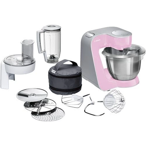 Bosch MUM58NP60 Küchenmaschine 1000 W 3,9 L Pink 2 Bosch MUM58NP60 Küchenmaschine 1000 W 3,9 L Pink – Bild 2