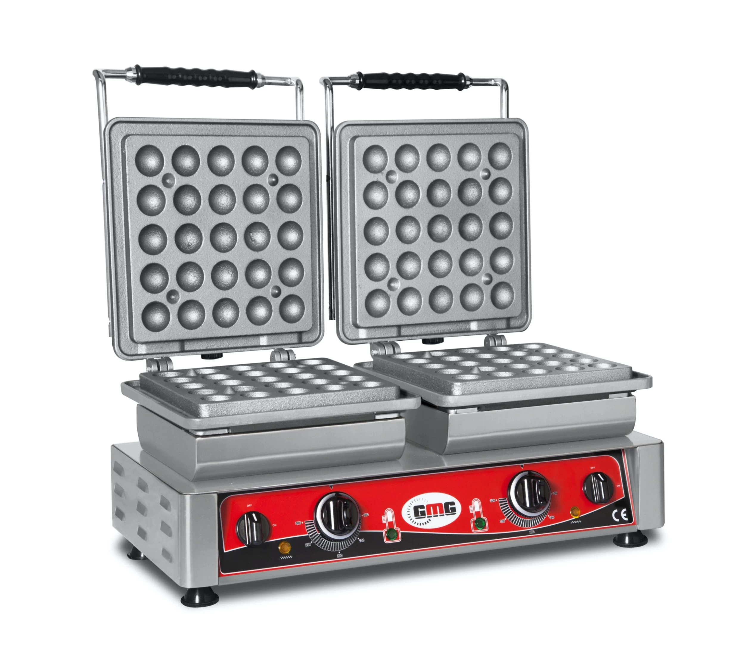 GMG - Waffeleisen Lokmia-L - 2x (Ø25 X 4,2cm X 1,2cm/2,4cm) - Wechselbare Backplatte & Einfache Montage - 50° Bis 300°C -Leichte Reinigung 1 GMG - Waffeleisen Lokmia-L - 2x (Ø25 X 4,2cm X 1,2cm/2,4cm) - Wechselbare Backplatte & Einfache Montage - 50° Bis 300°C -Leichte Reinigung