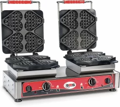 GMG - Waffeleisen Ti Amo - 4x (13,2 X 12,5 X 2,8cm) - 50° Bis 300°C Feste Backplatte Aus Gusseisen - Gehäuse Edelstahl -Rabatt-Know-how für Küchengeräte. 7fd8371d 305a 4051 90ac 9e2bc34032d4 6