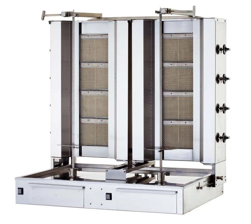 GD2E Gas Gyrosgerät Potis GD2 550x650x920mm Komplett Mit Fett Thermik Dönergrill 7 GD2E Gas Gyrosgerät Potis GD2 550x650x920mm Komplett Mit Fett Thermik Dönergrill – Bild 7