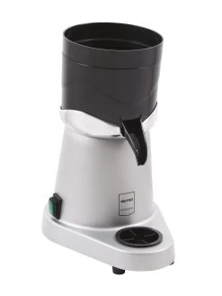 METRO Professional Entsafter GJU1101, Aluminiumdruckguss/Kunststoff, 30.86x21.8x37.44 Cm, 180 W, Herausnehmbare Tropfschale, 200ml/min, Silber/schwarz