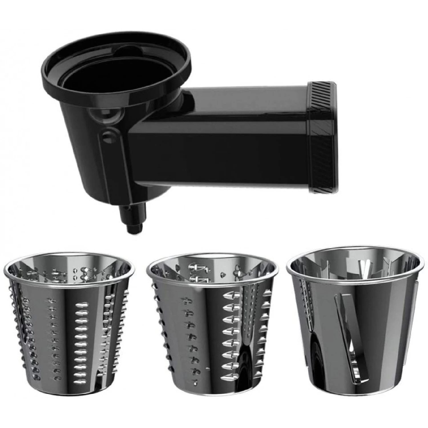 Cecotec Twist&Fusion Meat Zubehör Für Lebensmittelzerkleinerer Mit Drei Mahlscheiben Und Zubehör Für Würstchen Und Kekse. Kompat 2 Cecotec Twist&Fusion Meat Zubehör Für Lebensmittelzerkleinerer Mit Drei Mahlscheiben Und Zubehör Für Würstchen Und Kekse. Kompat – Bild 2