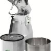 Cookmax Teigkneter Für 12 Kg / 16 L, Mit Anhebbarem Kopf + Herausnehmbarer Wanne