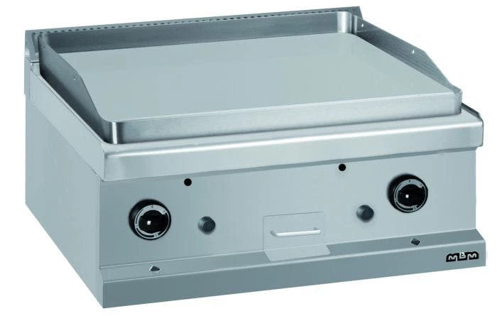 MBM Auftisch-Gas-Grillplatte , Stahl Glatt Verchromt 5,5 KW 4 MBM Auftisch-Gas-Grillplatte , Stahl Glatt Verchromt 5,5 KW – Bild 4