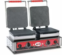 GMG - Waffeleisen Lokmia-L - 1x (Ø25 X 4,2cm X 1,2cm/2,4cm) - Wechselbare Backplatte & Einfache Montage - 50° Bis 300°C -Leichte Reinigung -Rabatt-Know-how für Küchengeräte. b17e3fa3 5641 4e76 ae66 3eee153a3d3b