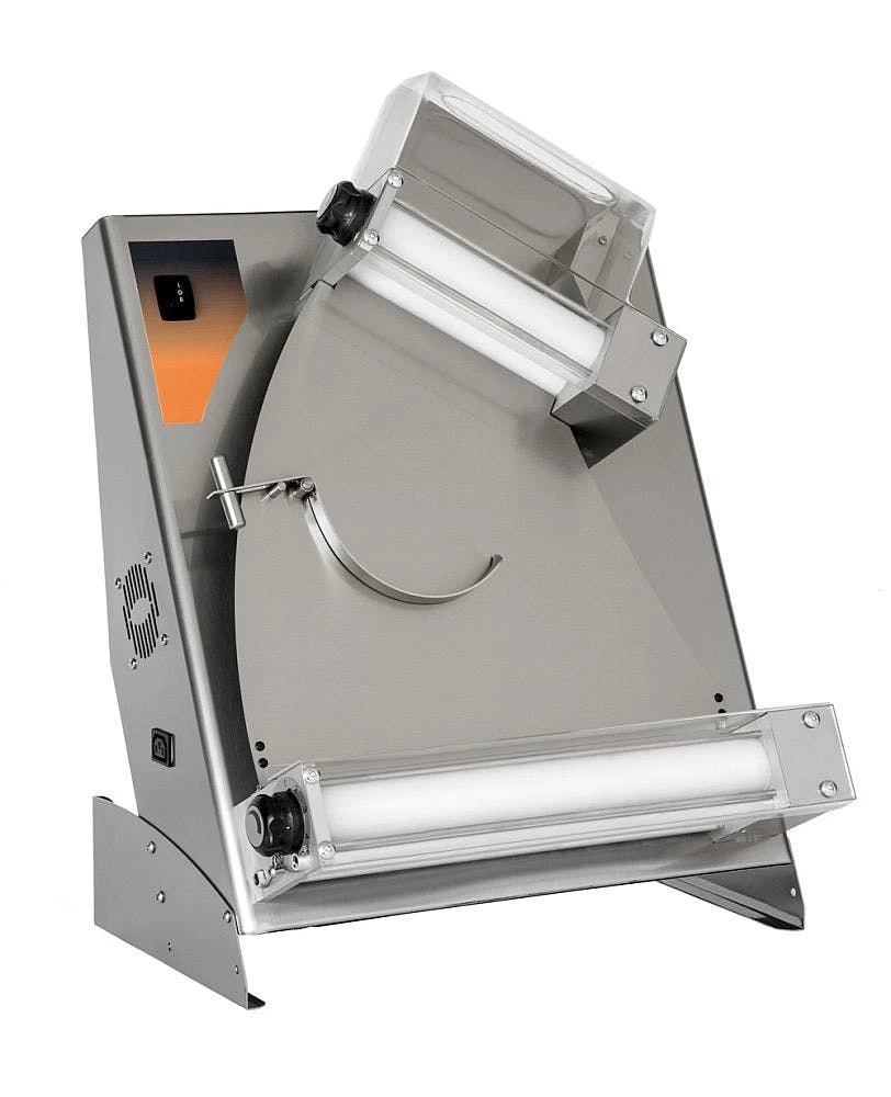 Teigausrollmaschine 2 Rollen Für Pizzen Bis 40 Cm 4 Teigausrollmaschine 2 Rollen Für Pizzen Bis 40 Cm – Bild 4