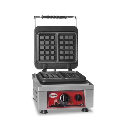 GMG - Waffeleisen Amore-S - 2x Ø 16cm - 50° Bis 300°C - Feste Backplatte Aus Gusseisen - Umlaufende Fettfangrinne - Gehäuse Edelstahl -Rabatt-Know-how für Küchengeräte. cc1a18c4 7084 4ace bbdd c45668a875d0 1 scaled