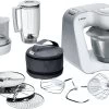 Bosch MUM58W20 Küchenmaschine 1000 W 3,9 L Silber, Weiß