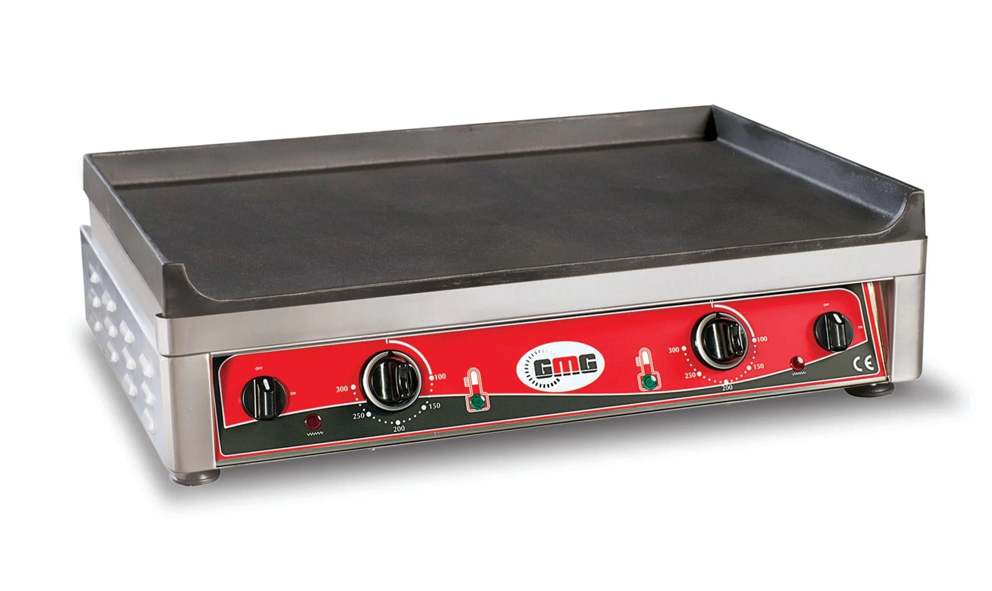 GMG - Doppel-Kontaktgrill - ▲ Gerillt ▼ Glatt - Mit Grillplatten Aus Gusseisen, Fettauffangschale Und Temperaturregelung 50° - 300° C 6 GMG - Doppel-Kontaktgrill - ▲ Gerillt ▼ Glatt - Mit Grillplatten Aus Gusseisen, Fettauffangschale Und Temperaturregelung 50° - 300° C – Bild 6